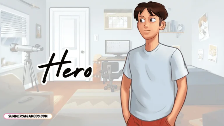 Summertime Saga mod 2025 hero character